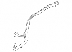 Заливная горловина топливного бака Mazda 6 18-21 2.5 usa