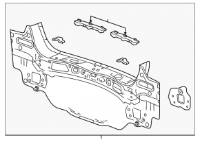 Задняя панель Buick Encore 13-22