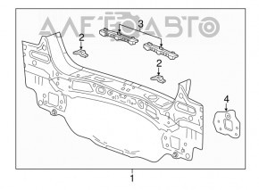 Задняя панель Buick Encore 13-22