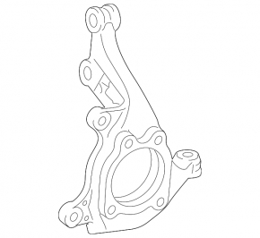 Цапфа передняя правая Toyota RAV4 06-12