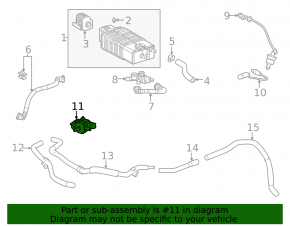 Клапан продувки топливных паров Toyota Rav4 22-25 hybrid