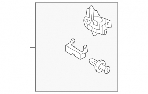Blocare capota Hyundai Sonata 11-15 hibrid nou original