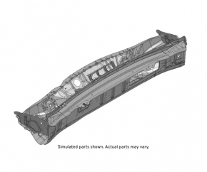 Поддон дворников металл Buick Encore 13-22