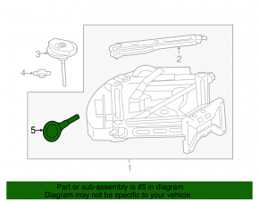 Буксировочный крюк Ford Explorer 16-19