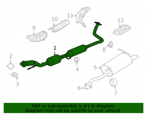 Downpipe cu catalizator Nissan Kicks 18-24