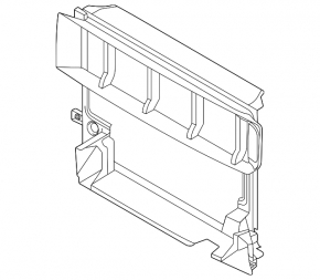 Deflector radiator Hyundai Venue 20-25 cadru