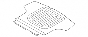 Covoraș portbagaj (material textil) Kia K5 21-24
