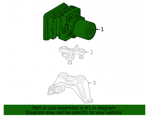 ABS АБС Mercedes W167 GLE 350 450 20-26