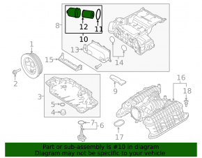 Крышка корпуса масляного фильтра Porsche Macan 15-18 3.0T, 3.6T
