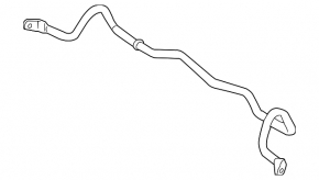 Stabilizatorul frontal Lincoln MKX 16- AWD