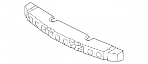 Absorbantul de bara fata VW CC 13-17, nou, original