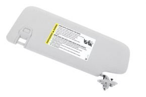 Козырек правый Chevrolet Bolt EUV 22-23 серый, без крючка