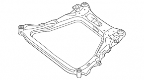 Cadru auxiliar fata Nissan Rogue 14-20 nou original
