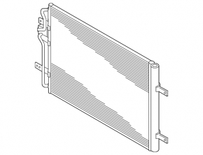 Condensator radiator aer condiționat VW e-Golf 15-19 fără încălzire