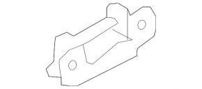 Петля двери багажника левая Subaru Impreza WRX GH 08-14 5d