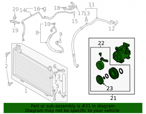 Компрессор кондиционера Mazda CX-5 19-25 2.5T
