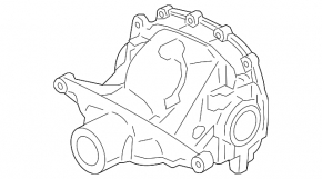 Задний дифференциал редуктор Ford Mustang mk6 15-23 3.7, 5.0