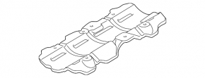 Маслоотражатель Ford Escape 17-19 1.5T