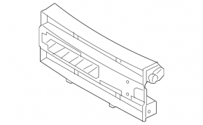 Deflector central radiator pentru Land Rover Discovery 17-23 2.0T, 3.0T, MHEV