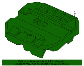 Накладка двигателя VW Atlas 24-26 2.0T