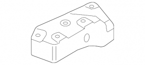 Кронштейн АКПП VW Passat b8 16-19 USA 3.6