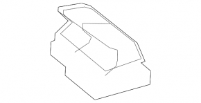 Кнопки открытия лючка бензобака и крышки багажника VW CC 08-17