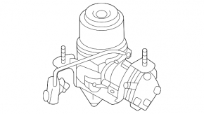 Вакуумная помпа ГТЦ Mitsubishi Outlander 18-22 PHEV