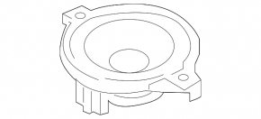 Динамик передней панели центральный Audi A6 C7 12-18 Bose
