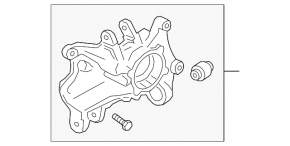 Capac spate dreapta Hyundai Santa FE 19-20 AWD nou original
