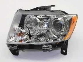 Фара передняя левая в сборе Jeep Grand Cherokee WK2 11-13 ксенон