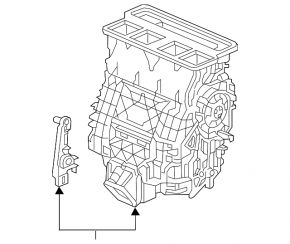 Печка в сборе Honda CRV 17-22