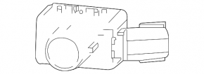 Парктроник передний Toyota Camry v70 18-20