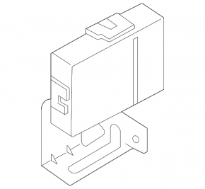 Camera Park Control Module Hyundai Sonata 11-15 hybrid