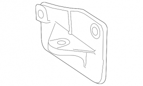 Брызговик порога задний левый Lexus CT200h 11-17