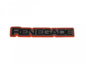Эмблема надпись Renegade передняя правая Jeep Renegade 15-23 Trailhawk