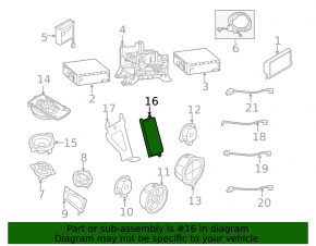 Amplificator Audi A4 B8 08-16