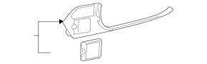 Decorație prag față dreapta interior Mercedes W213 E 17-23 negru