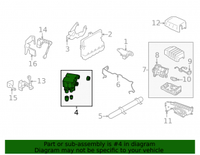 Bloc supape suspensie pneumatică Land Rover Discovery 17-23