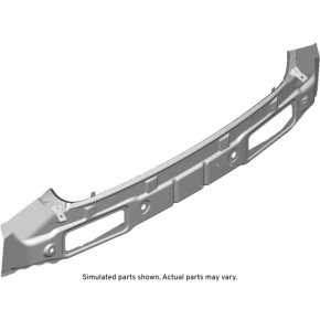 Panoul din spate al Chevrolet Volt 11-15, format din 2 piese