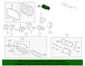 Кнопка ECON Honda CRV 12-16