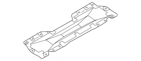 Защита заднего бампера Volkswagen ID.4 21-26