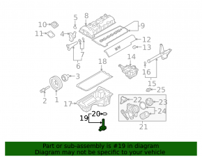 Датчик уровня масла двигателя BMW X5 E70 07-13 3.0