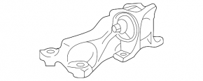 Подушка двигателя левая Honda Civic 11-15 Manual trans
