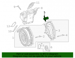 Фланец стартер-генератора Mercedes W167 GLE 450 20-26