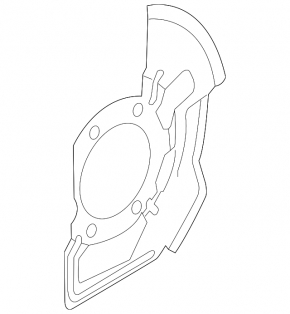 Capac disc de frână față stânga Mazda CX-50 23-26