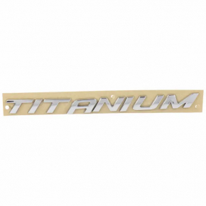 Эмблема надпись TITANIUM двери багажника Ford Escape MK3 13-18