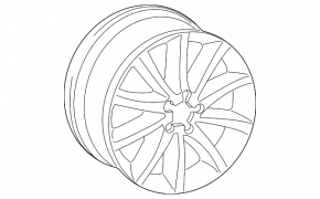 Диск колесный R18 Audi A4 B8 13-16