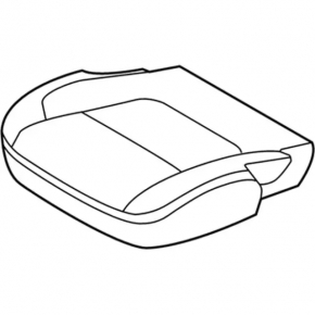 Водительское сидение Ford Explorer 16-19 без airbag