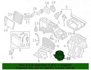 Мотор вентилятор печки VW Beetle 12-19