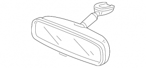 Зеркало внутрисалонное Honda CRZ 11-16